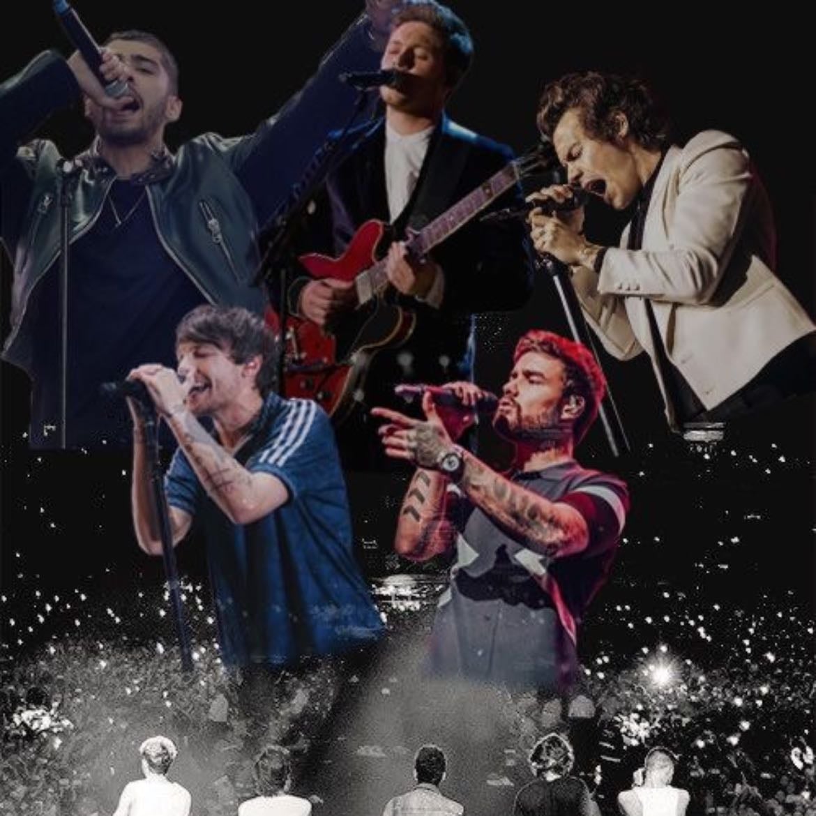 One Direction - Lowk I need One Direction to get back together like nowww i miss them so baddd ๐ญ๐ญ