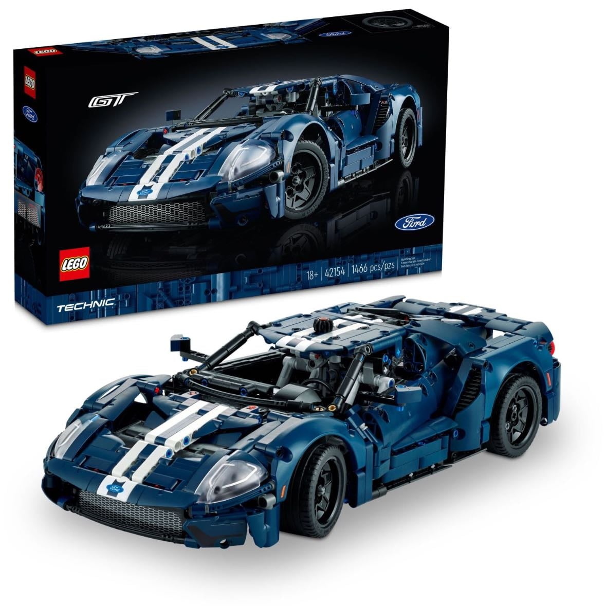 LEGO Set de Juguetes de construccion Technic 42154 Ford GT 2022 1466 - Compra la Tienda en Amazon ›