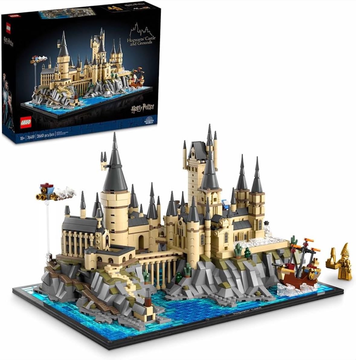 LEGO Set de Juguetes de construccion Harry Potter TM 76419 Castillo y Terrenos de Hogwarts - Compra la Tienda en Amazon ›