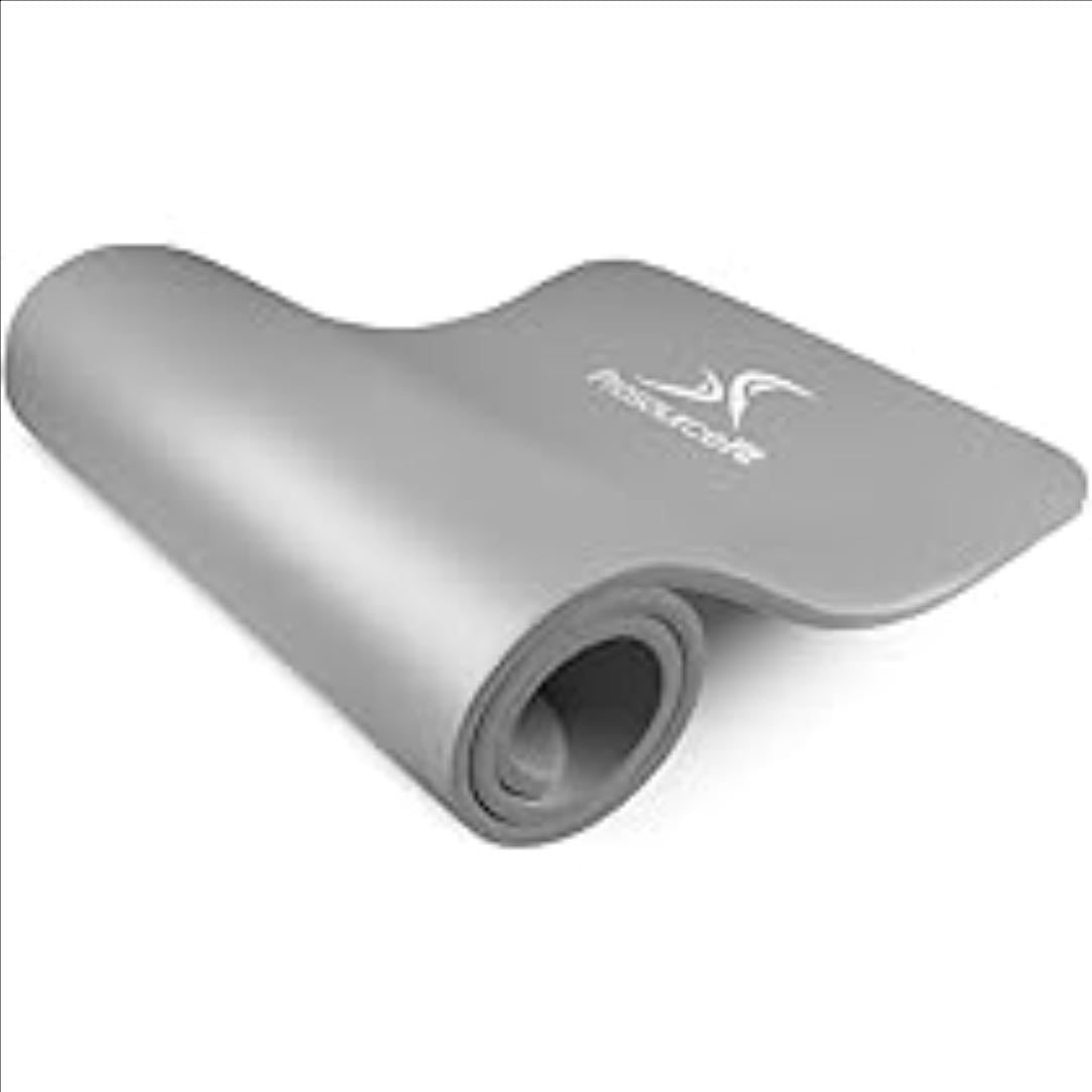 ProsourceFit Extra Thick Yoga and Pilates Mat ½” (13mm) or 1″ (25mm), 71-inch Long High Density Exercise Mat with Comfort Foam and Carrying Strap - Claro q súper necesario por q no puedo hacer abdominales seguidos sin que me duela mi coxis ( te odio baile por lastimar mi coxis )