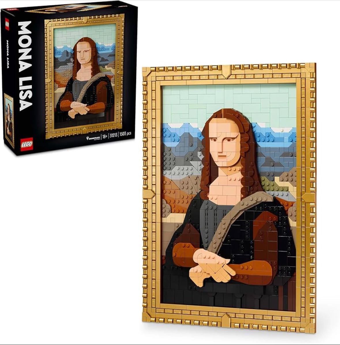 LEGO® Art Mona Lisa Cuadro: Set de construcción para Adultos, Obra de Leonardo da Vinci - Compra la Tienda en Amazon ›