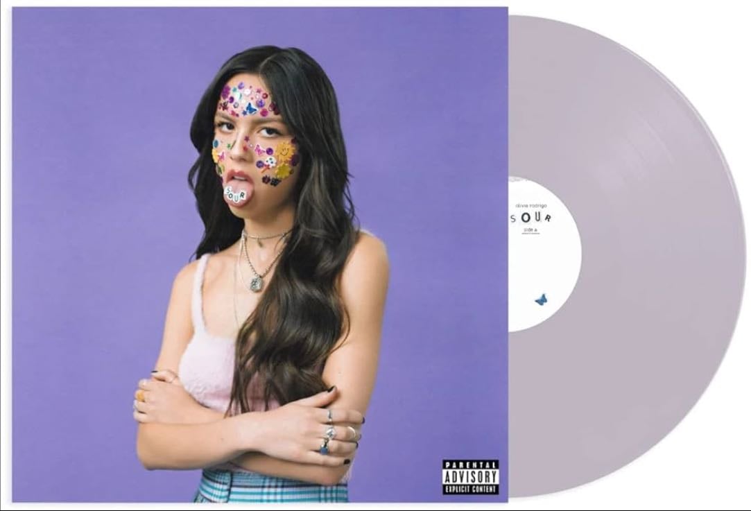 SOUR clear crystal vellum vinyl - Quiero llorar literalmente en sus dos álbumes hay cero skips en todas grito yo esa