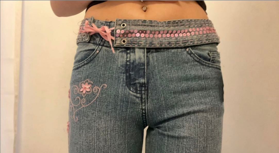 Embroidery Jeans