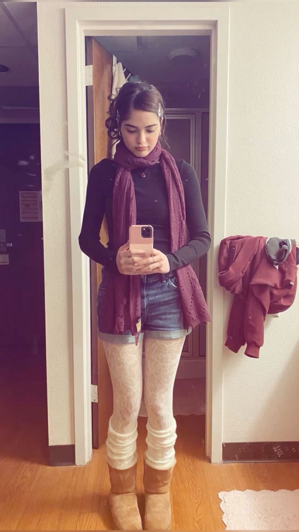 White tights