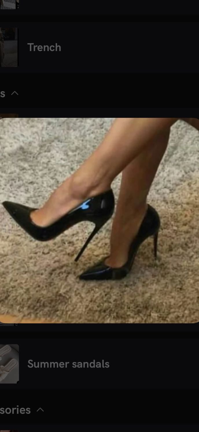 tacones - también quedan bien si quieres ir más elegante con este estilo!!
