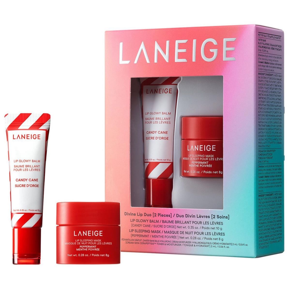 Laneige Candy Cane set