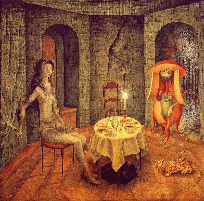 Visita inesperada by Remedios Varo Uranga - daily art