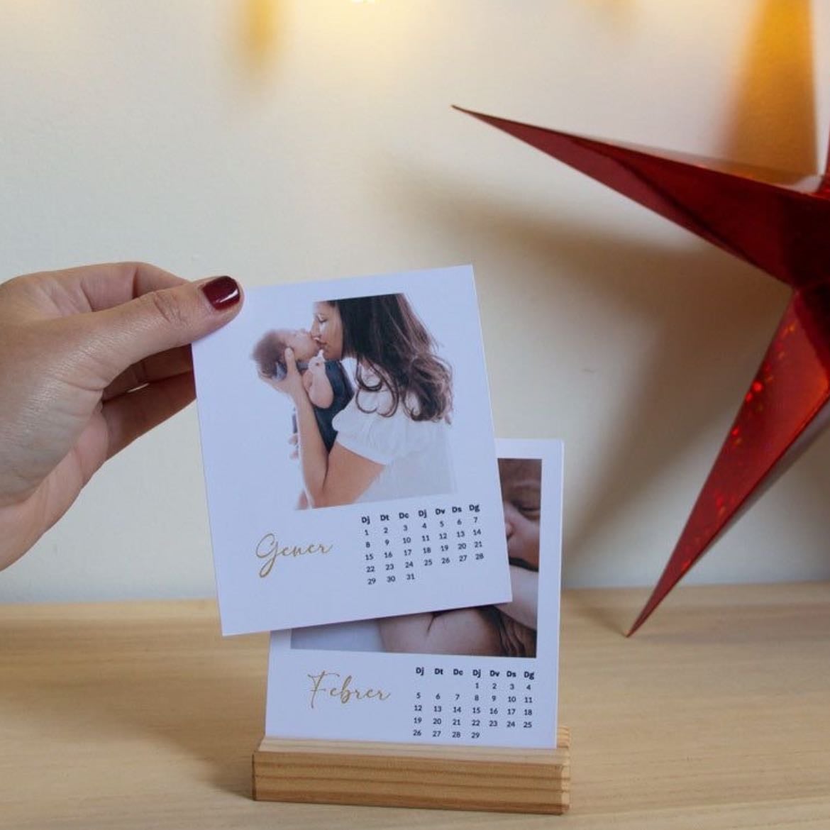 Calendario personalizado - con fotos juntos, fechas importantes, como aniversarios o viajes marcados