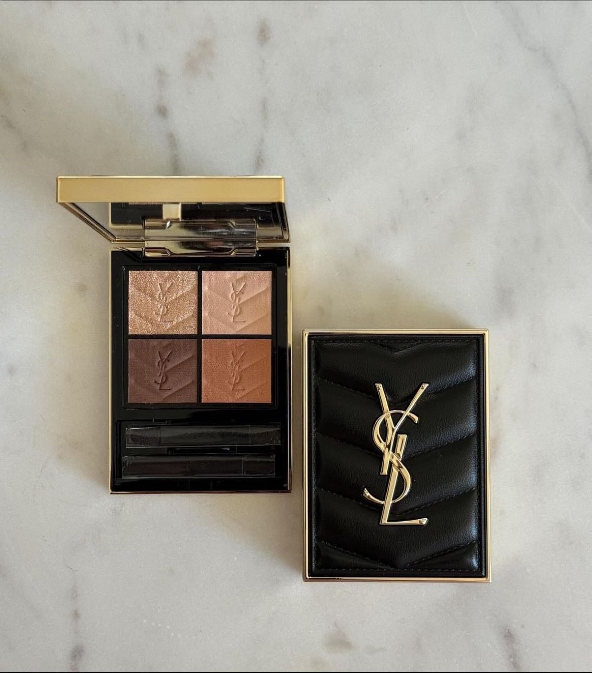 YSL β Couture Mini Clutch Eyeshadow Palette - (Tonalidad neutra)