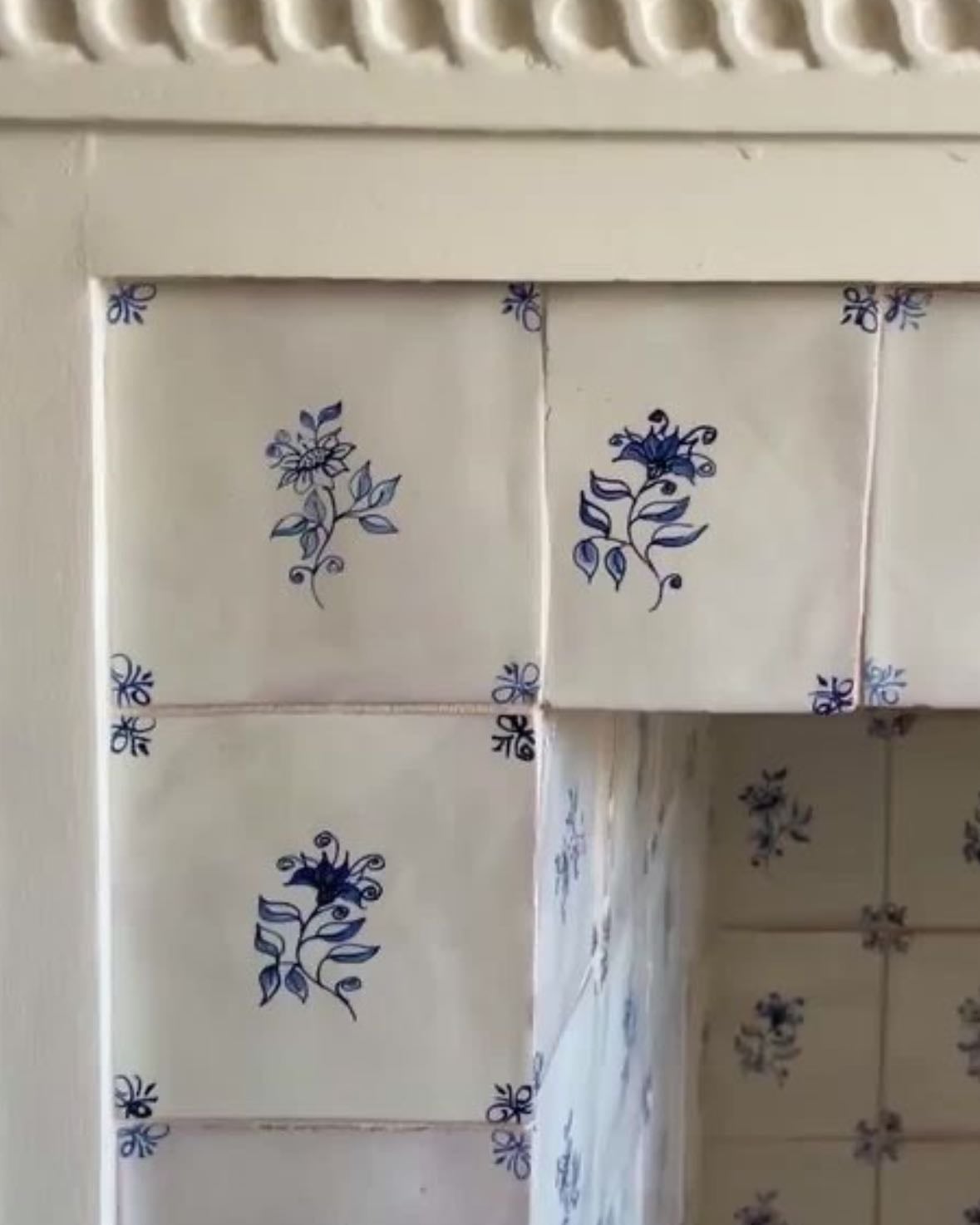 tiled walls