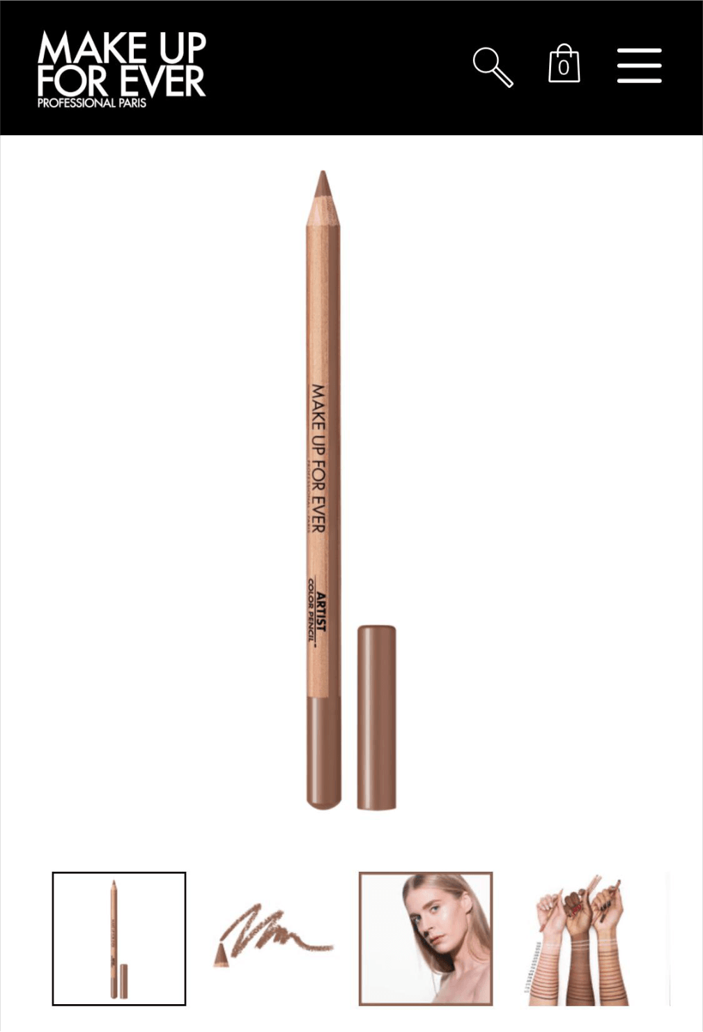 makeup forever endless cacao liner