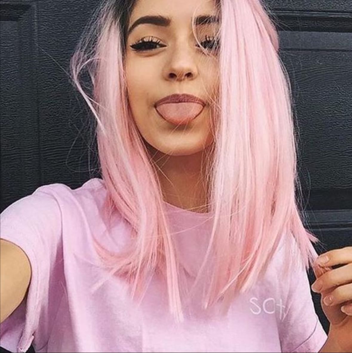 pastel dyed hair