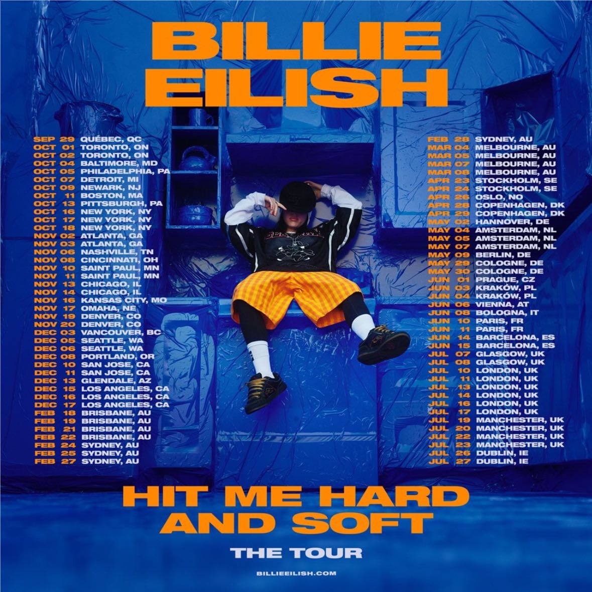 hit me hard and soft tour (10/16/2024)