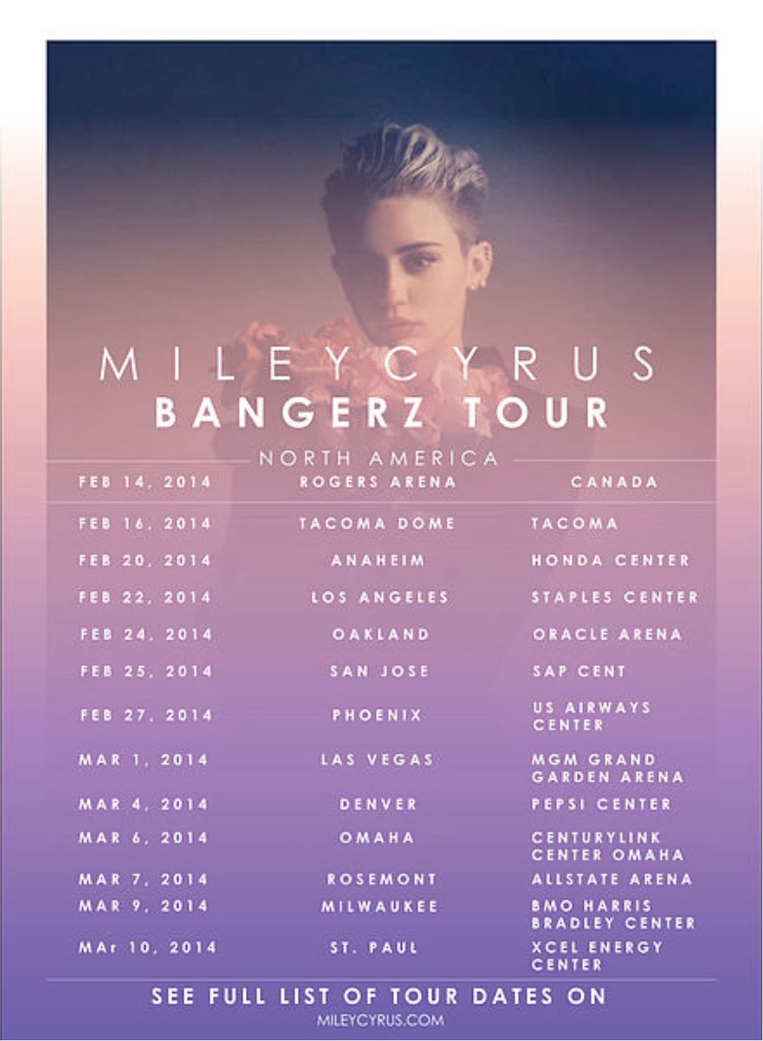 bangerz tour (03/20/2014)