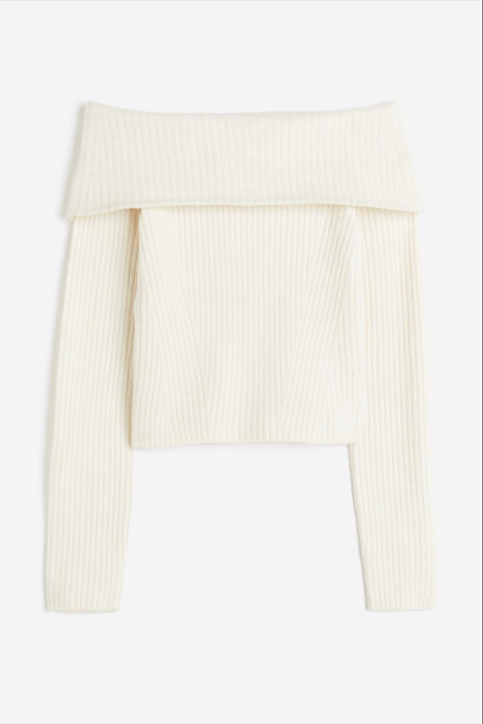 Off the shoulder jumper - H&M