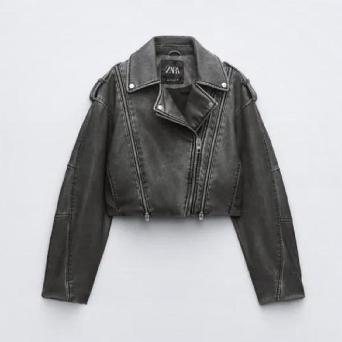 Leather jacket - Zara