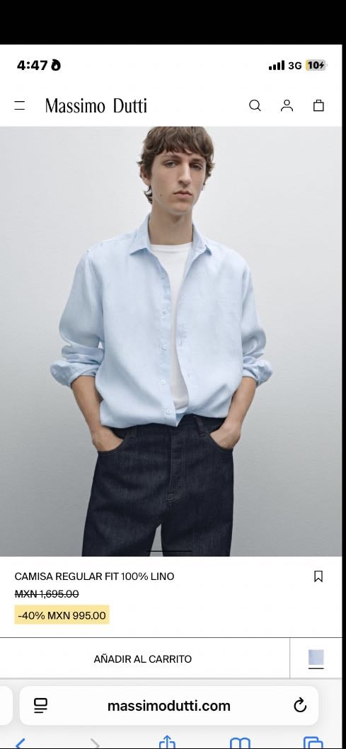Massimo Dutti - Lino