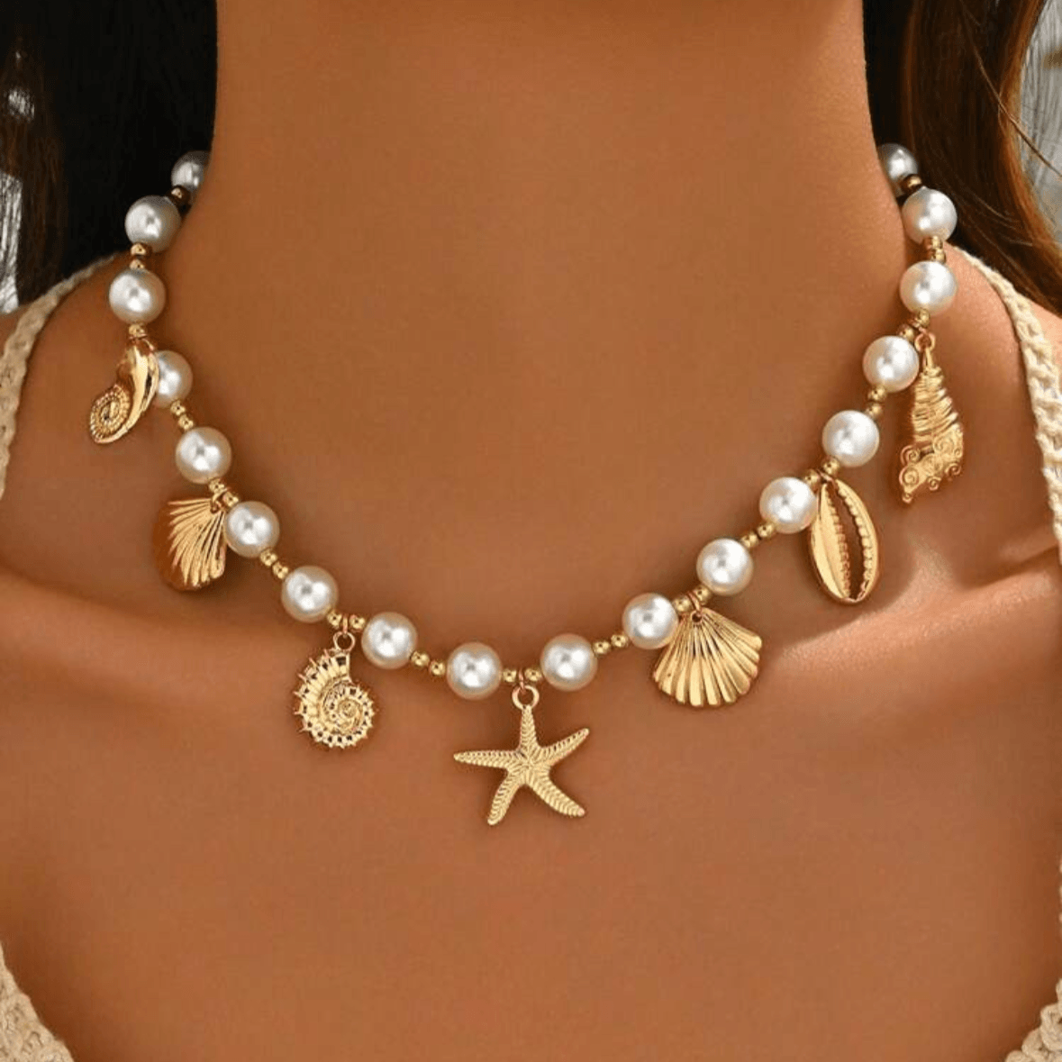 collar conchitas