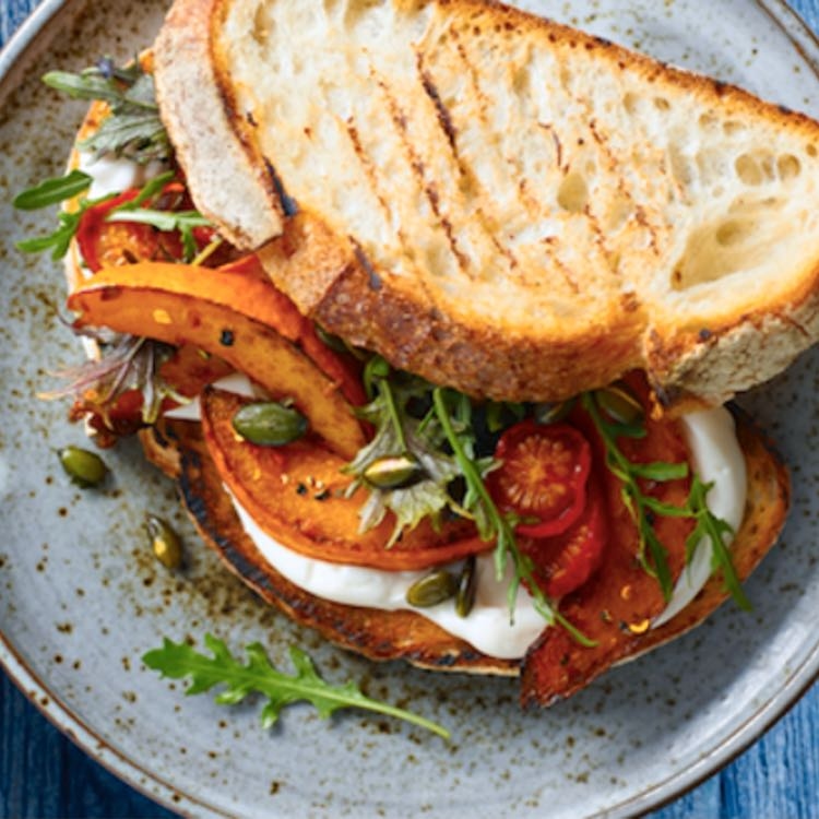 Sándwich de calabaza