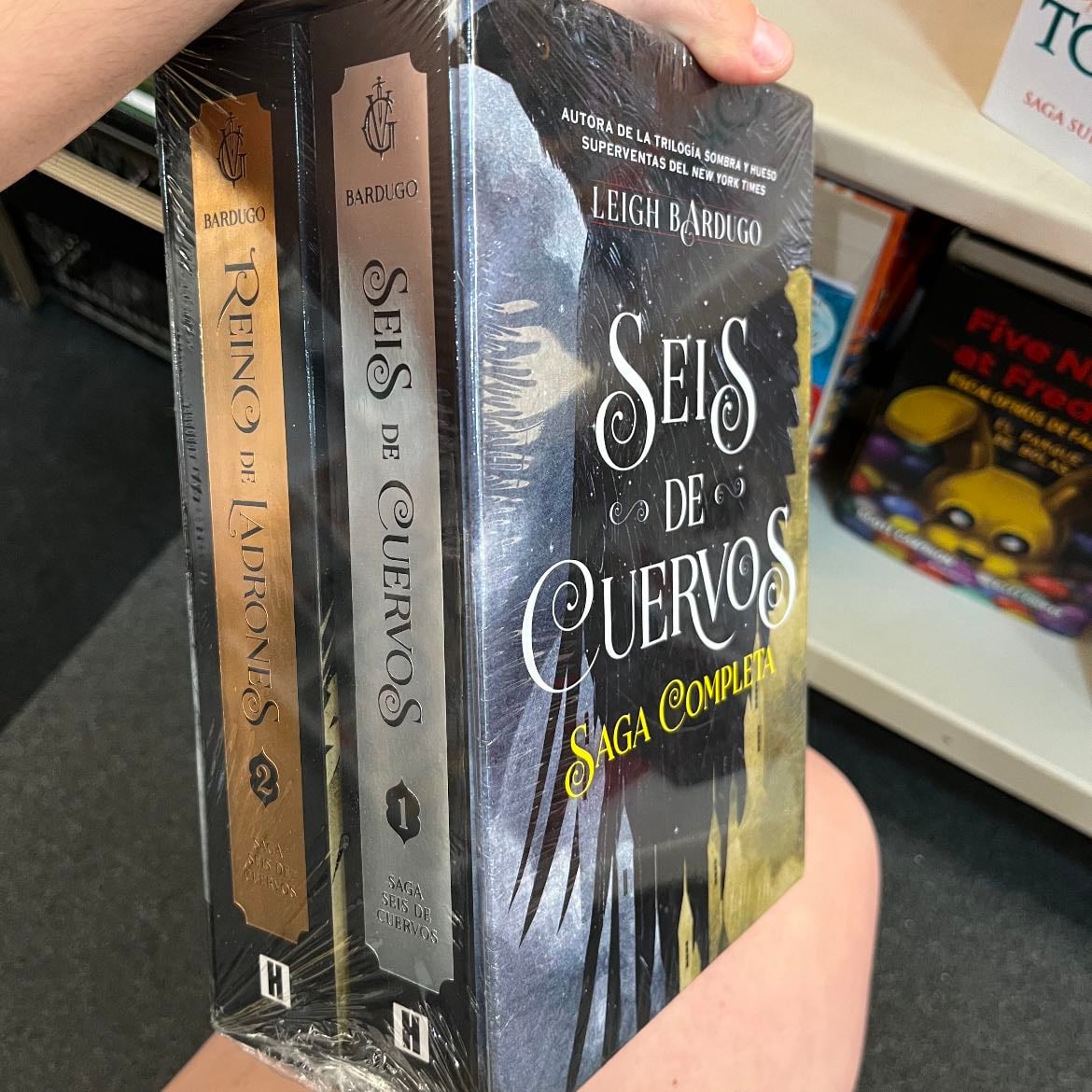 well… I ended up getting those books