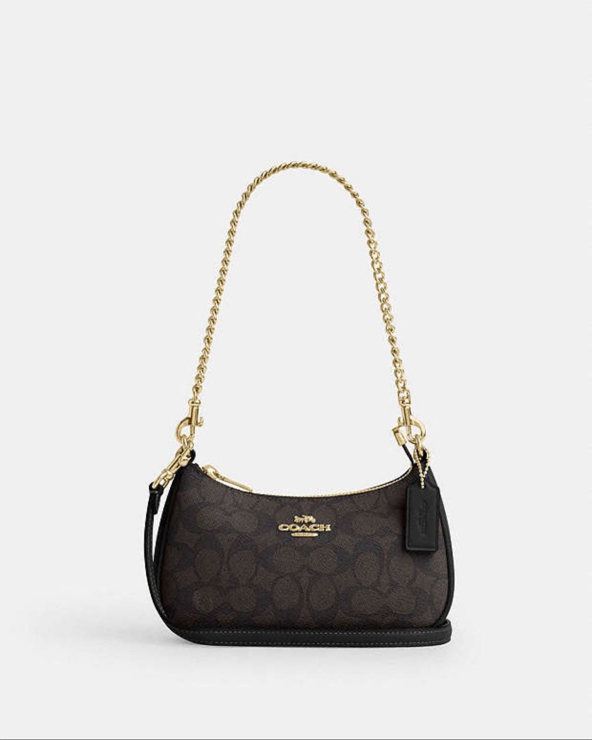Teri mini sac à bandoulière en toile signature - 179$
