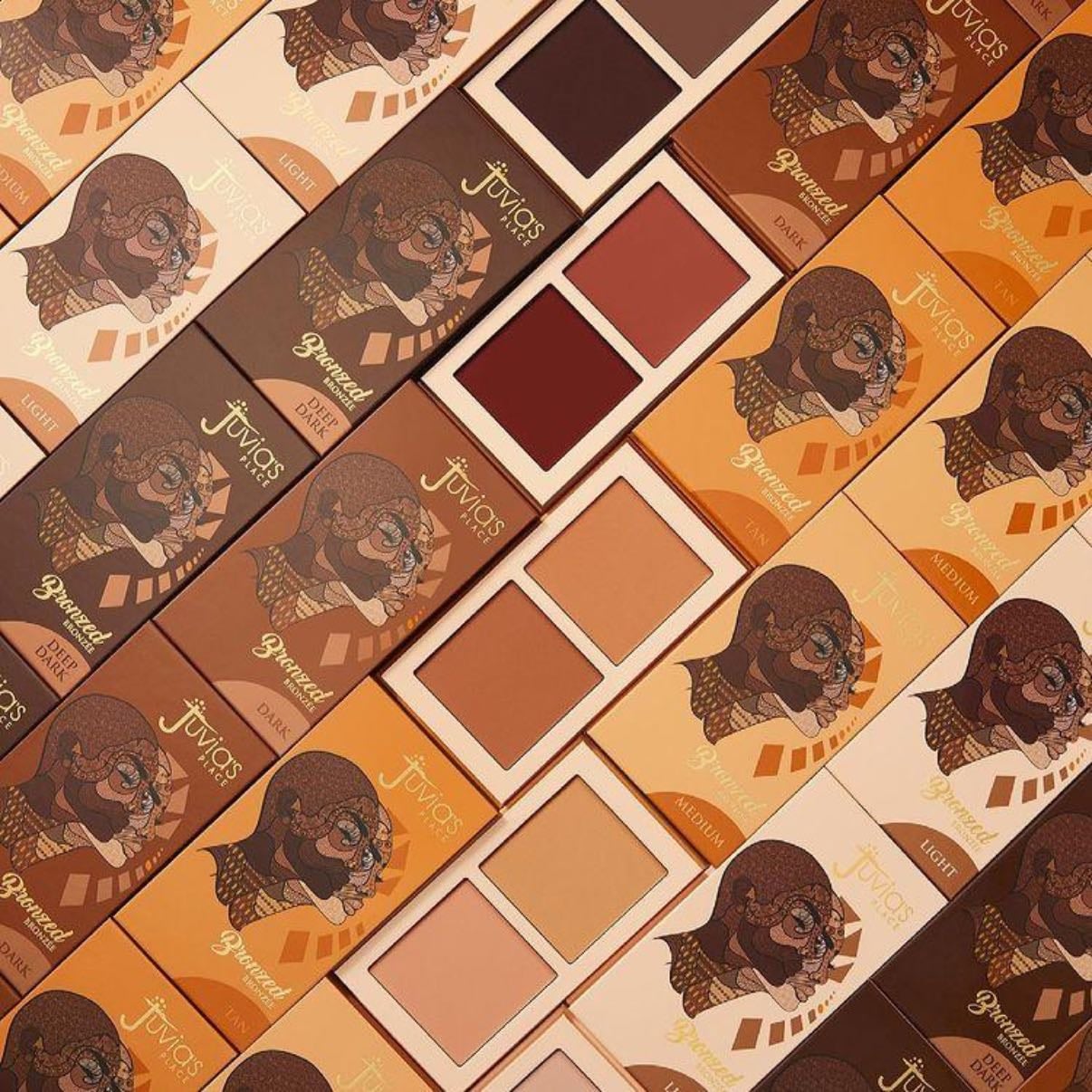 Bronzer poudre juvia’s place - Teinte : Deep dark