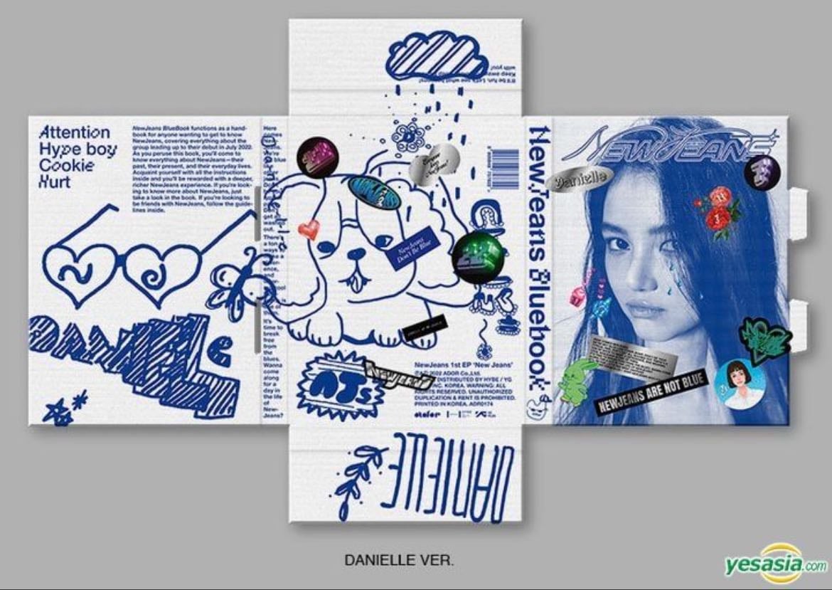 Bluebook (All members / Danielle ver.) - New jeans