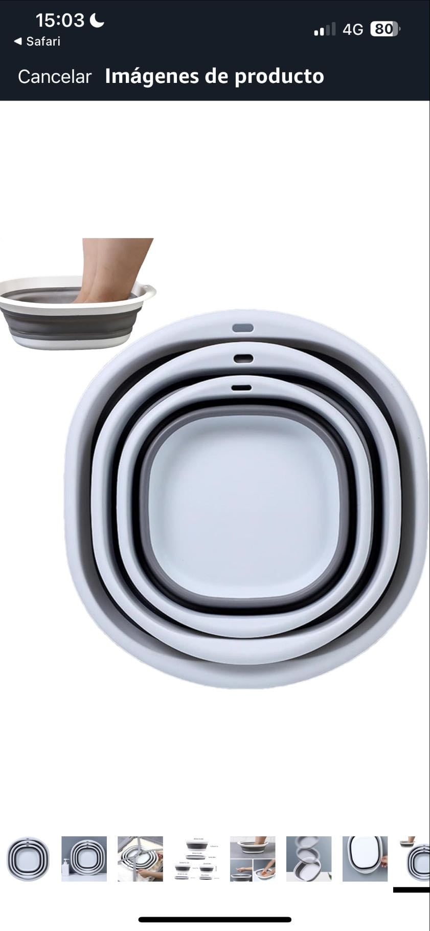 Cubos plegables - Amazon/Ikea