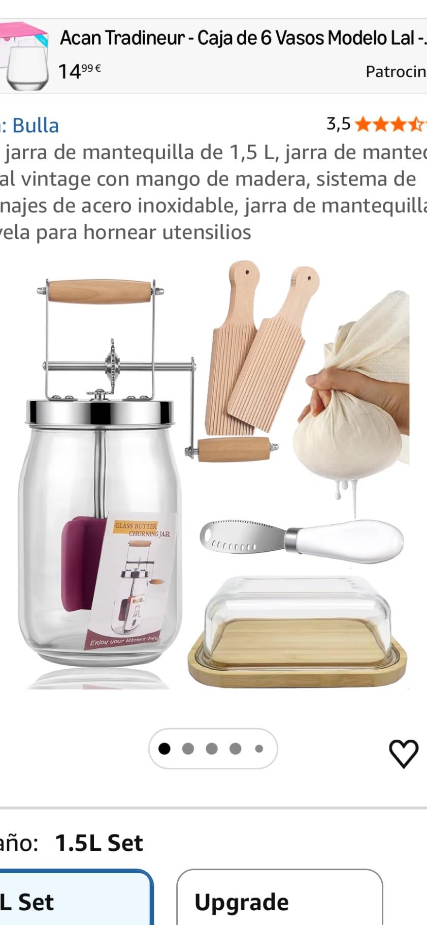 Kit mantequillero - Amazon