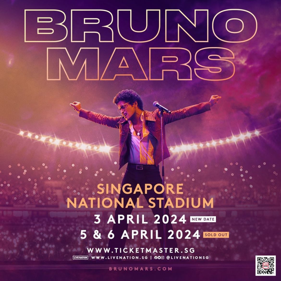 Bruno mars - Always see videos of his concerts and they look like the best time ever, also have listened to him for years and would love to see him perform!