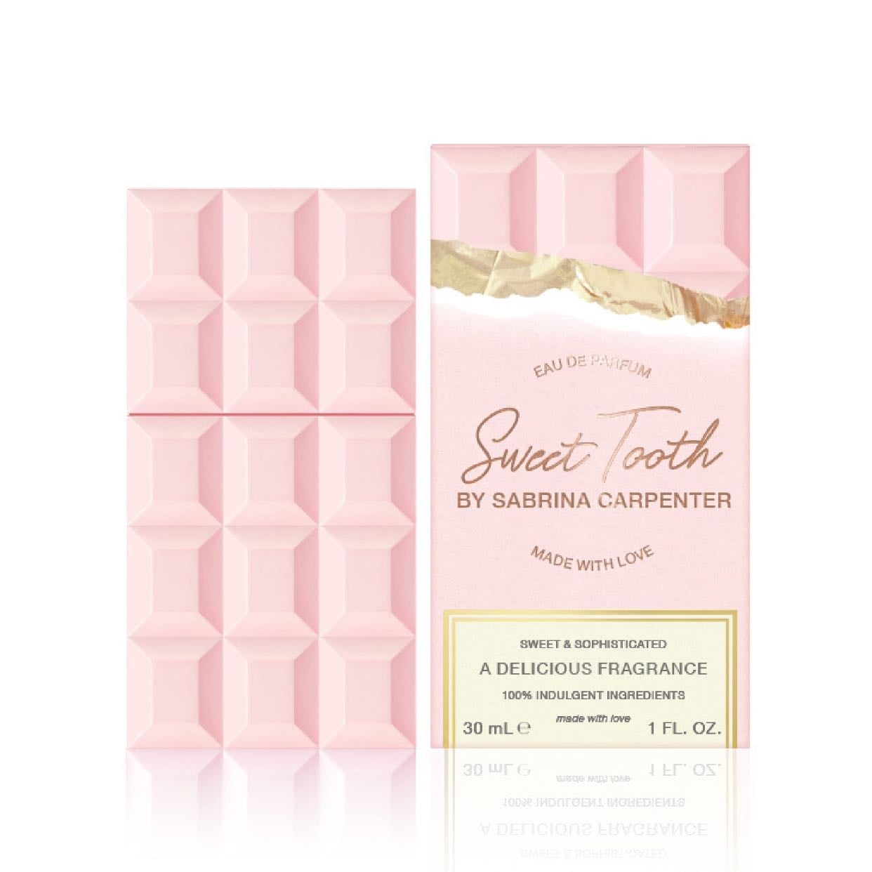 Sweet tooth - Perfume by sabrina carpenter.