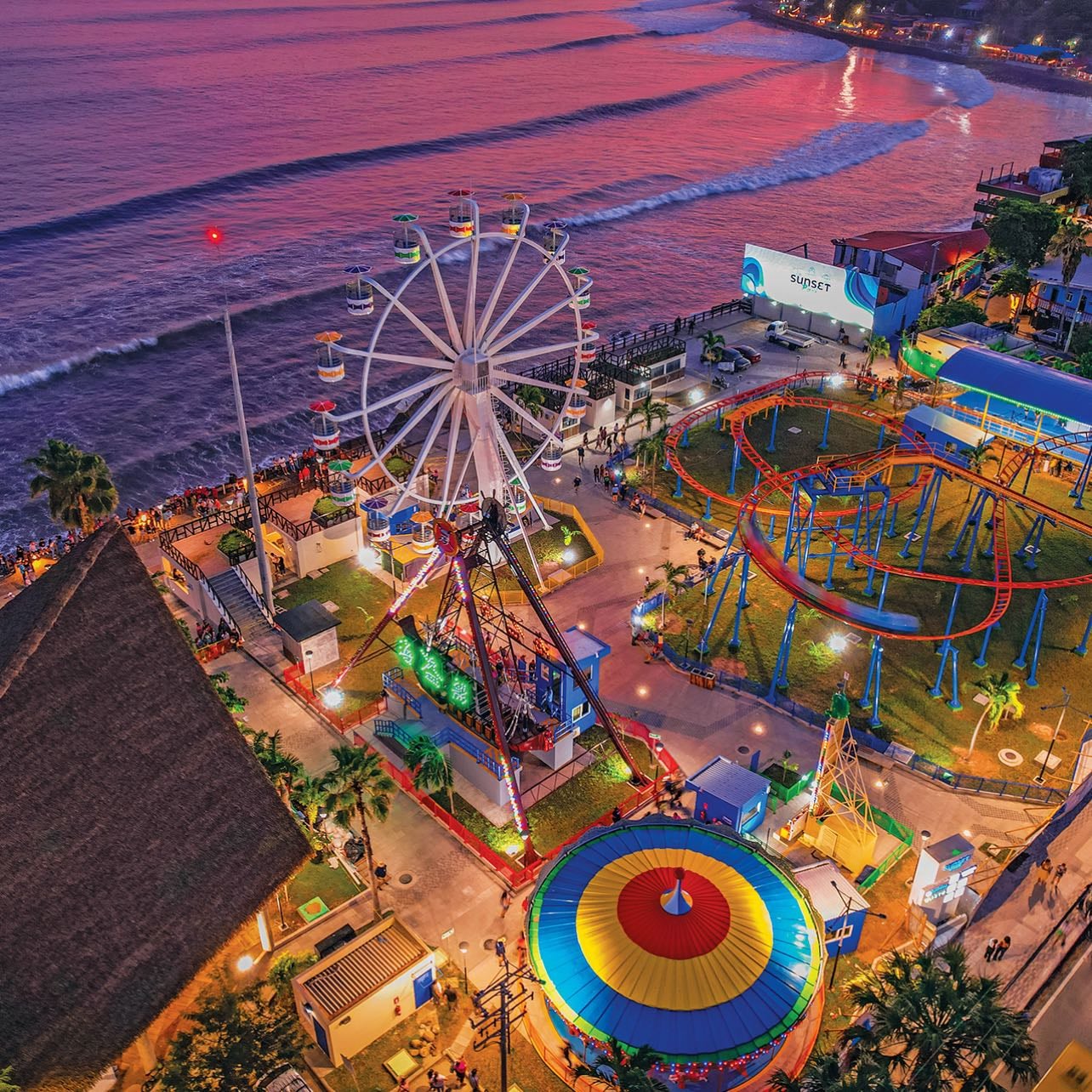 Surf city - Ruedas muy divertidas con restaurantes y un ambiente increíble
