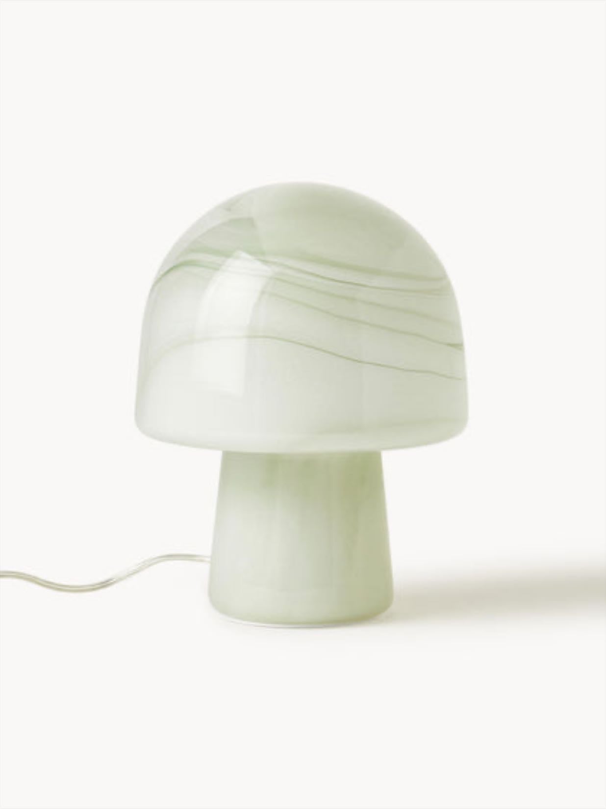 Petite lampe à poser aspect marbre Talia
