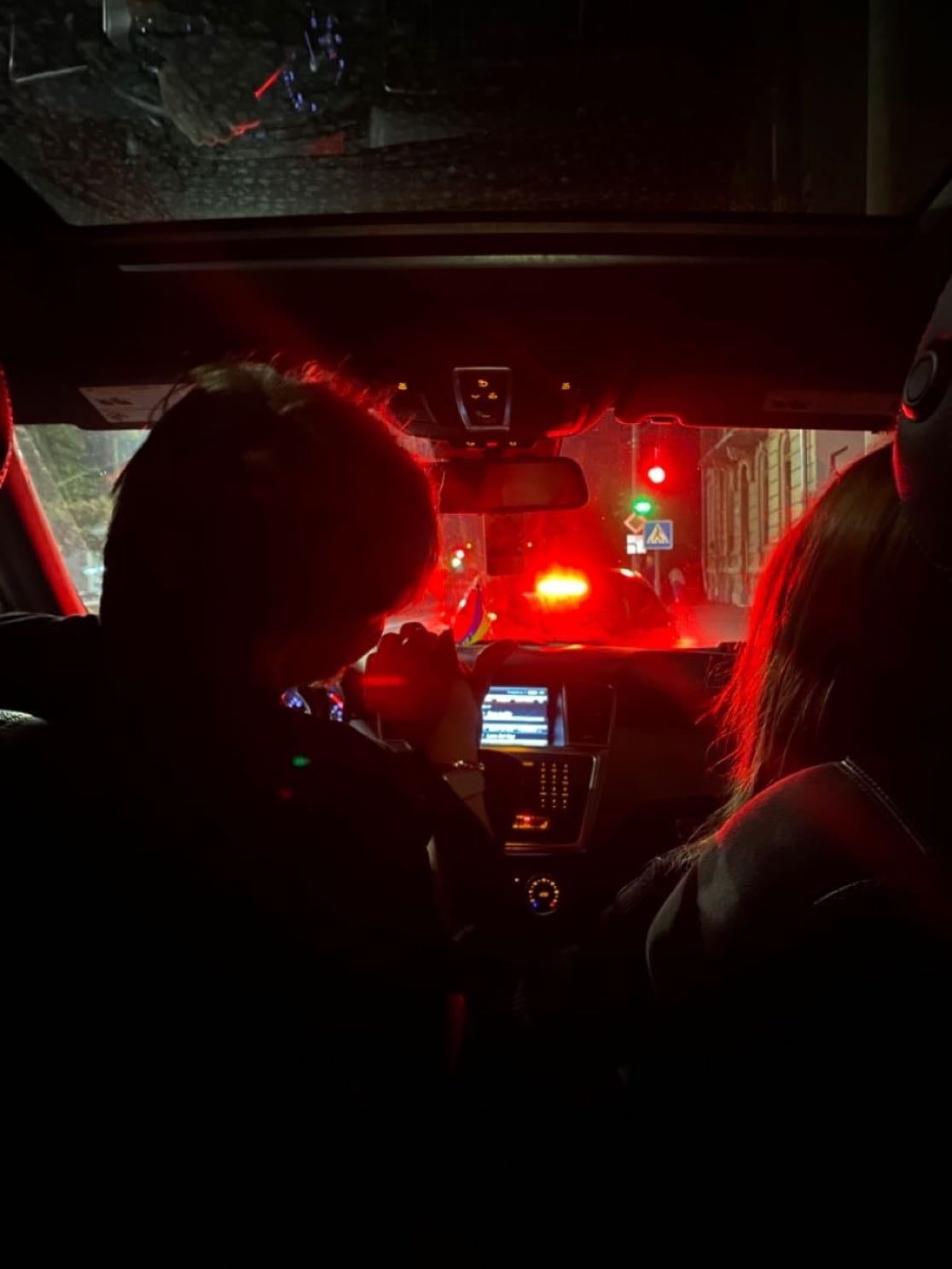 Night drive car