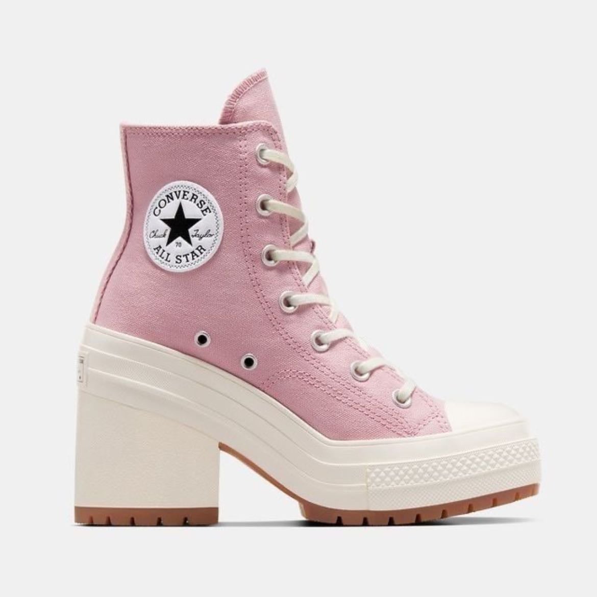 Converse Chuck 70 Delux Heel Hi Boot - Rosa Chiaro