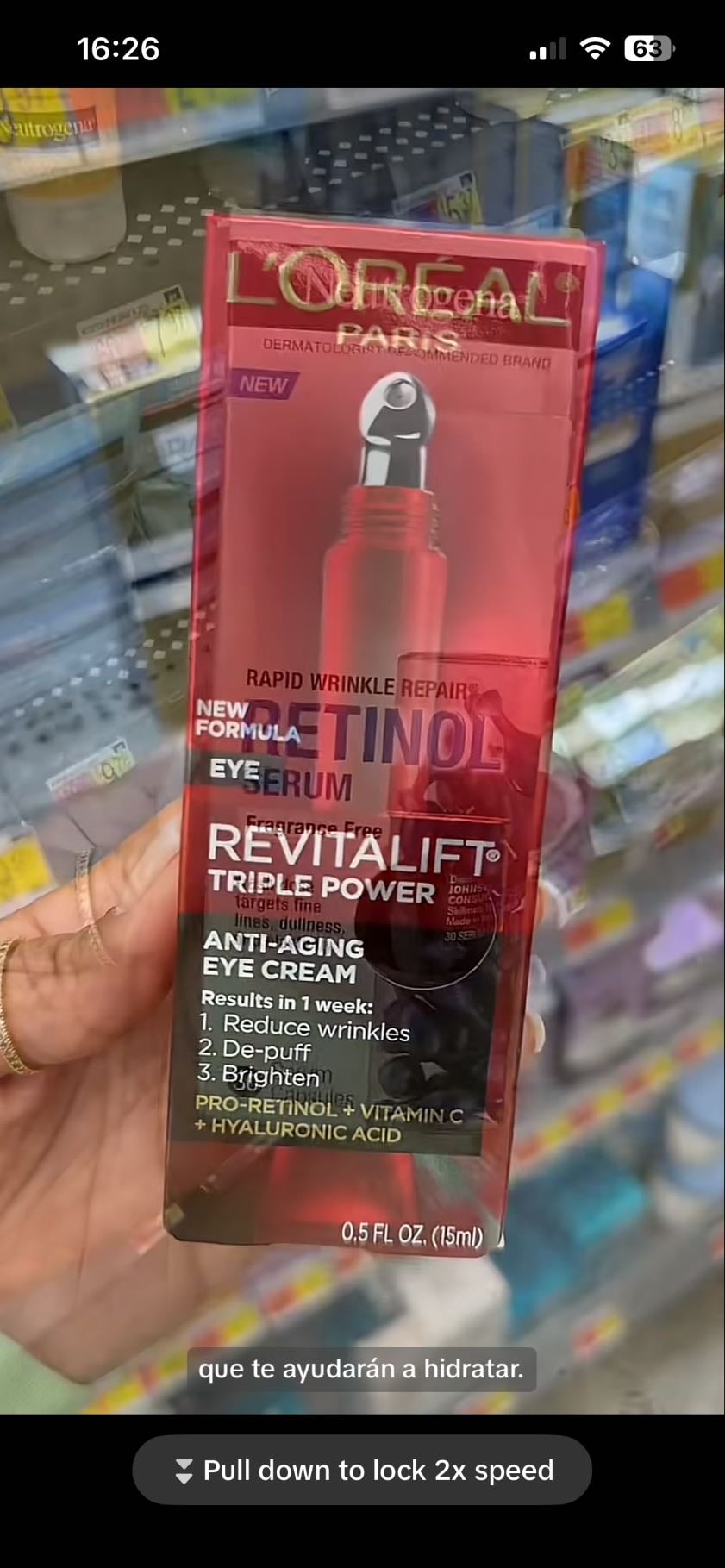 contorno de ojos loreal