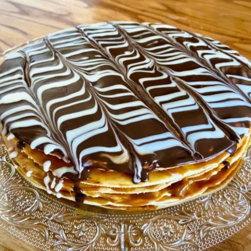 Receta de Milhojas de dulce de leche