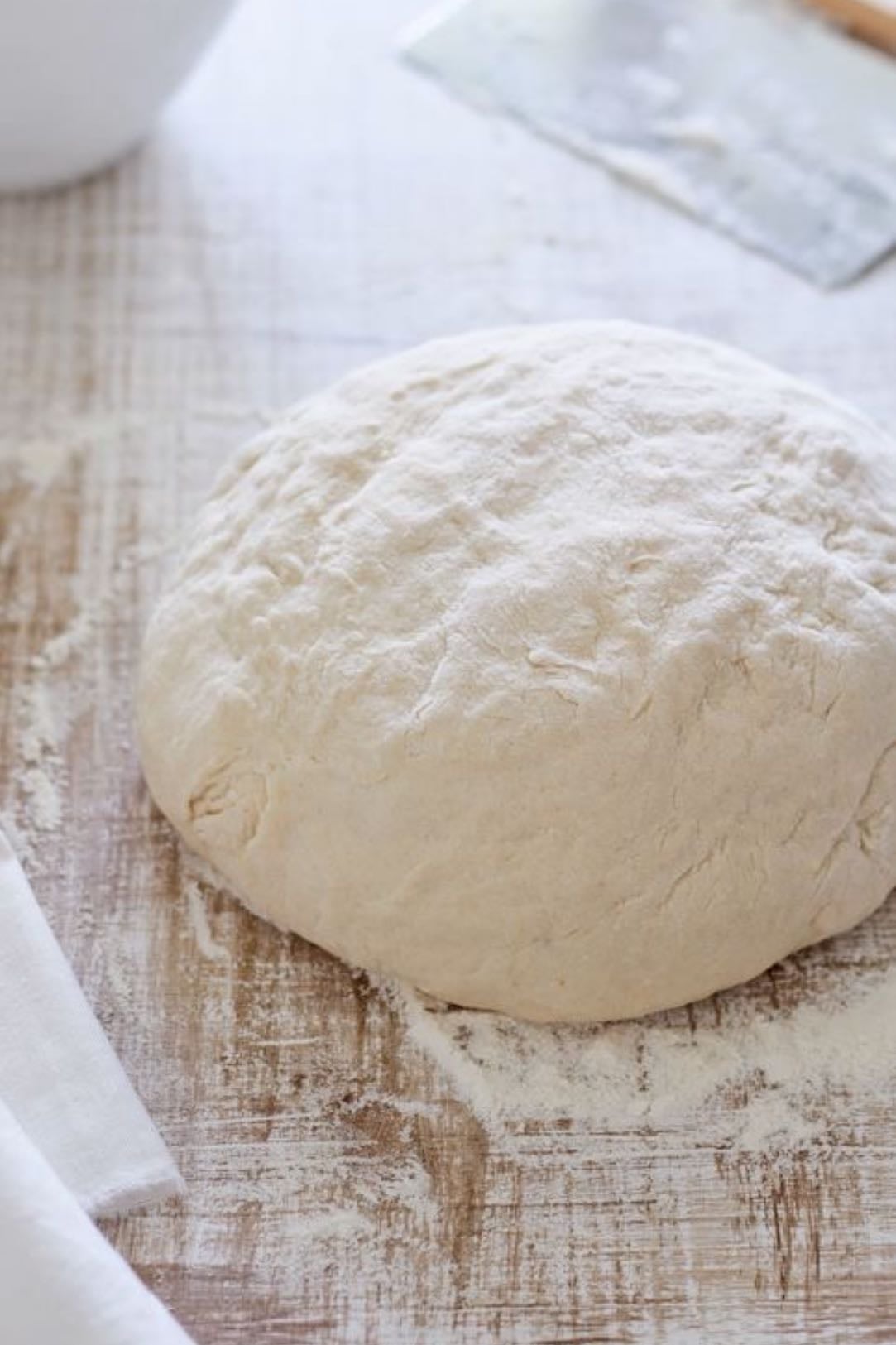 masa de pizza - 50 min (con reposo)