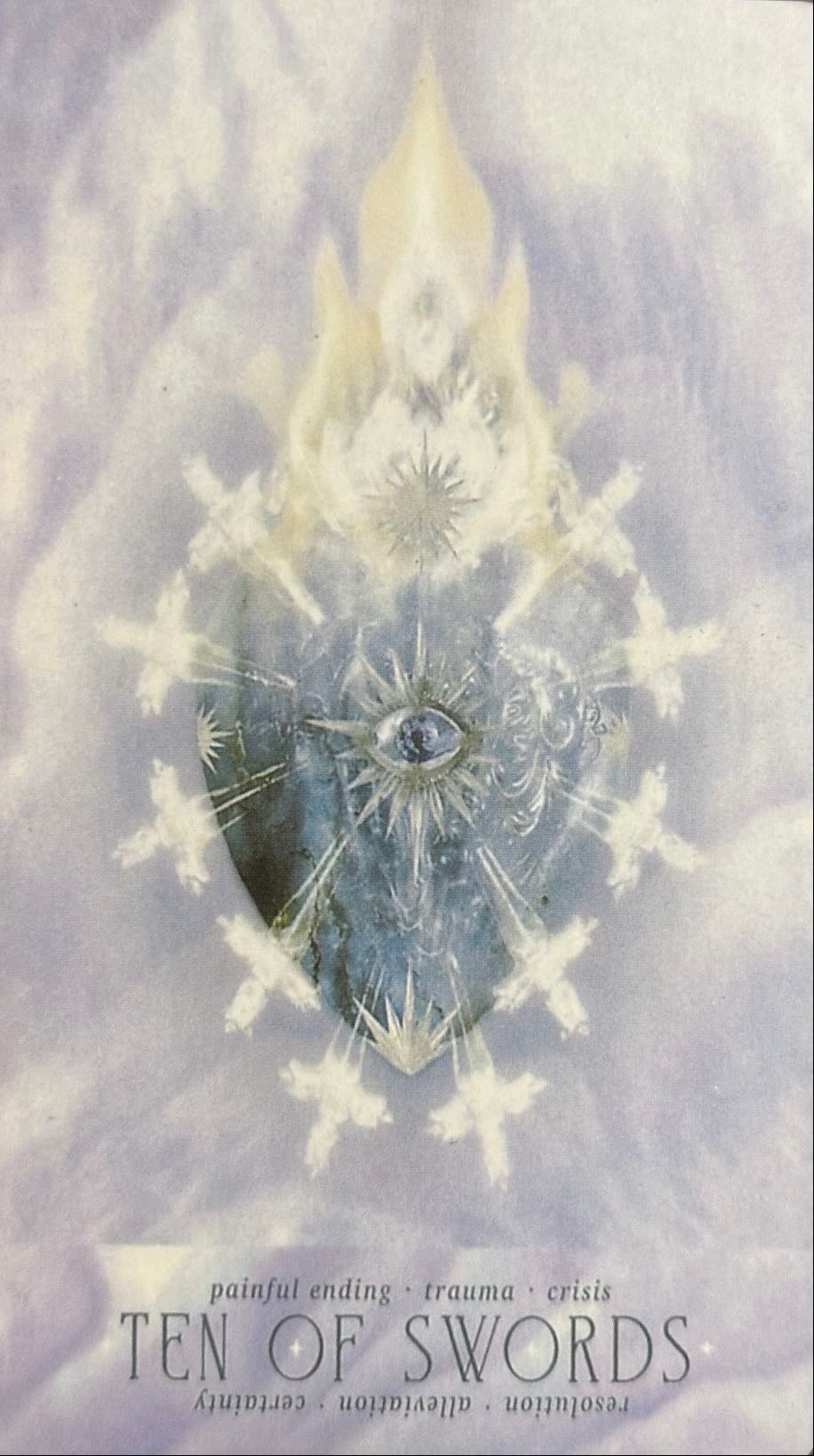 10. ten of swords - 10. diez de espadas