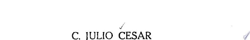 Comentarios de la guerra de las Galias - Cayo Julio César · 1919