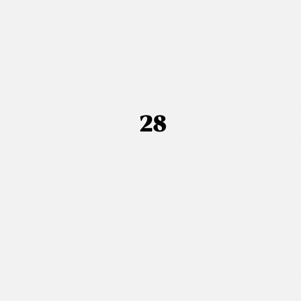 28 - Don’t really have a reason