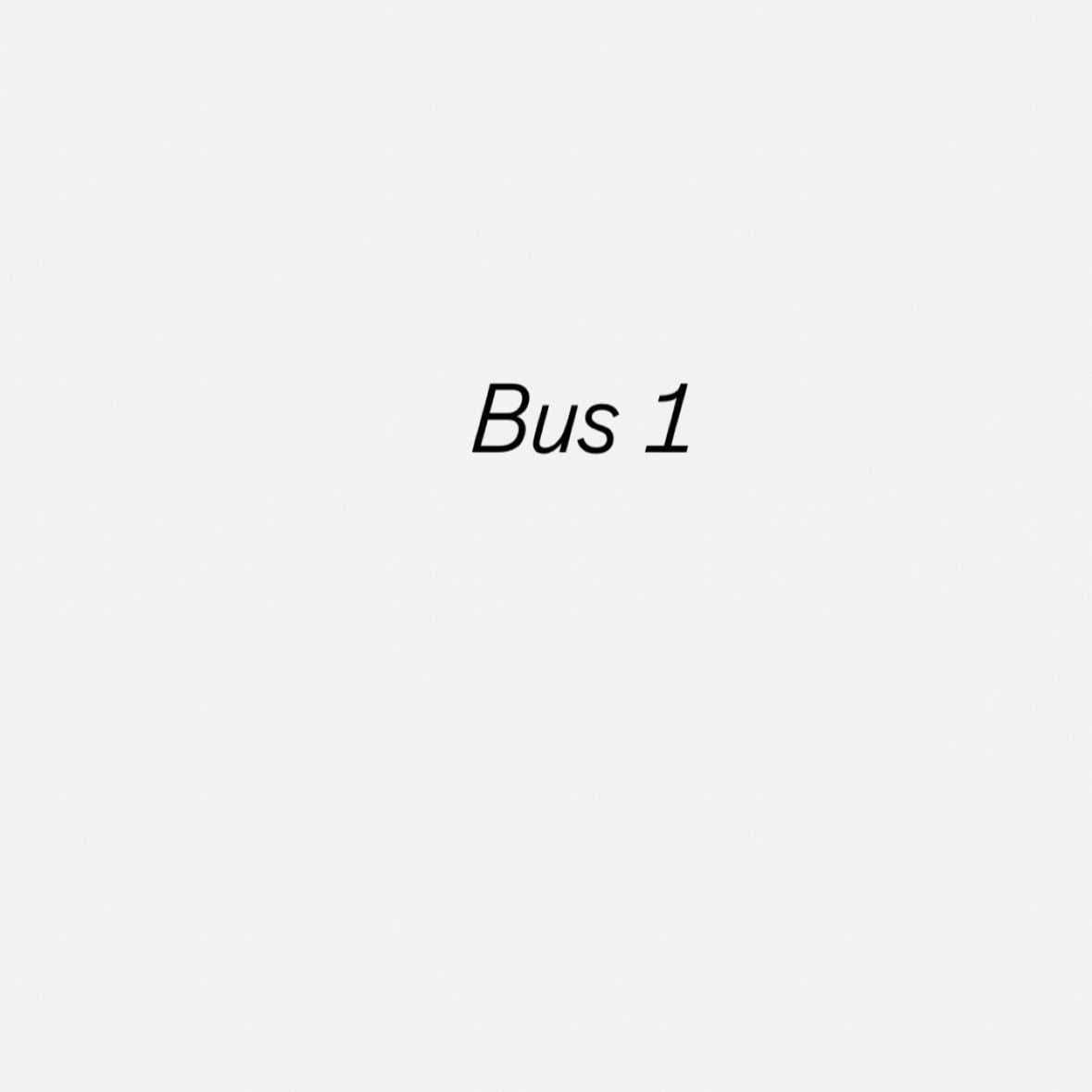 Bus 1 - Id like to do this with a friend (if I have one)