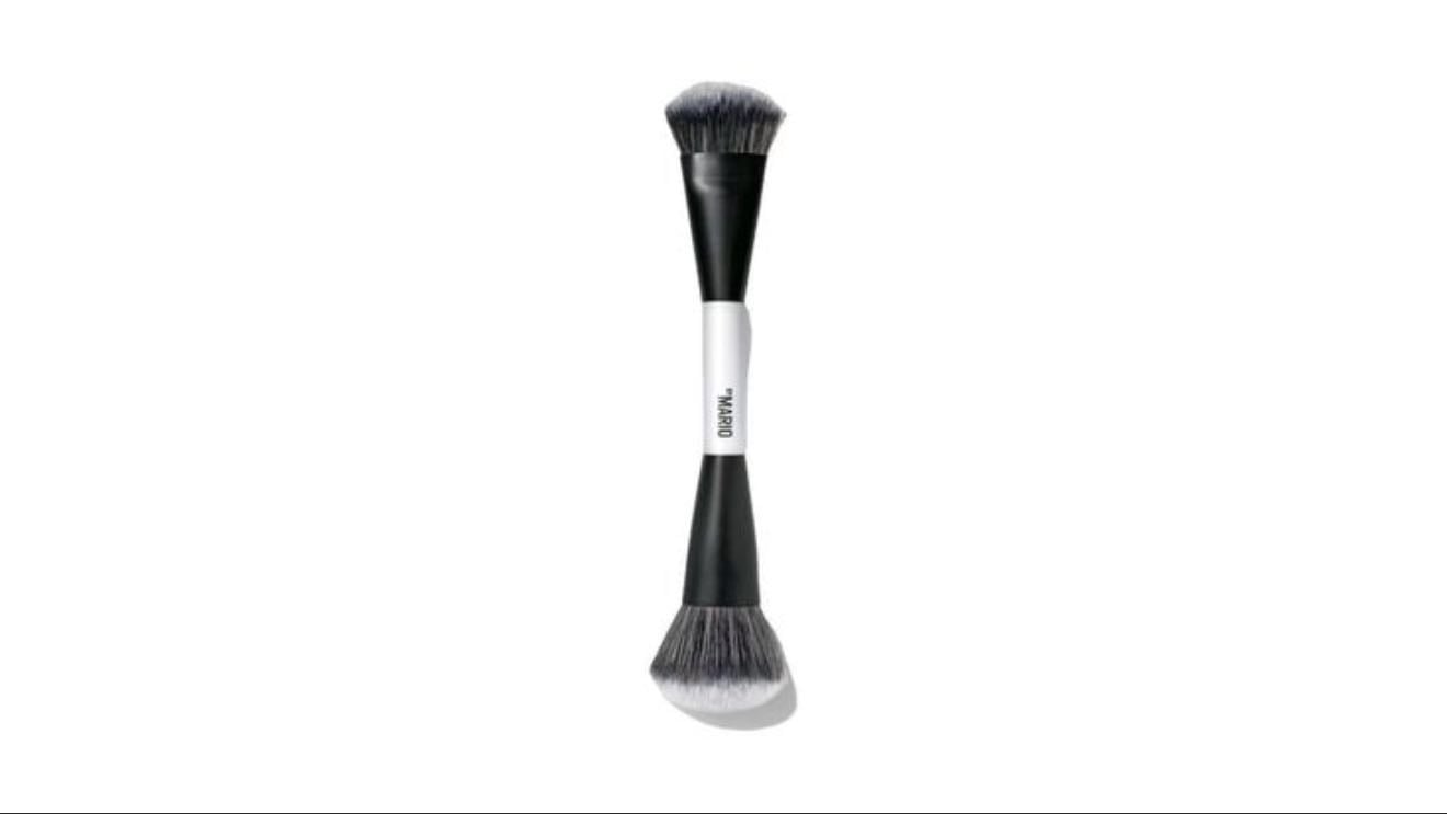 MAKEUP BY MARIO F4 Dual-Ended Foundation and Face Brush