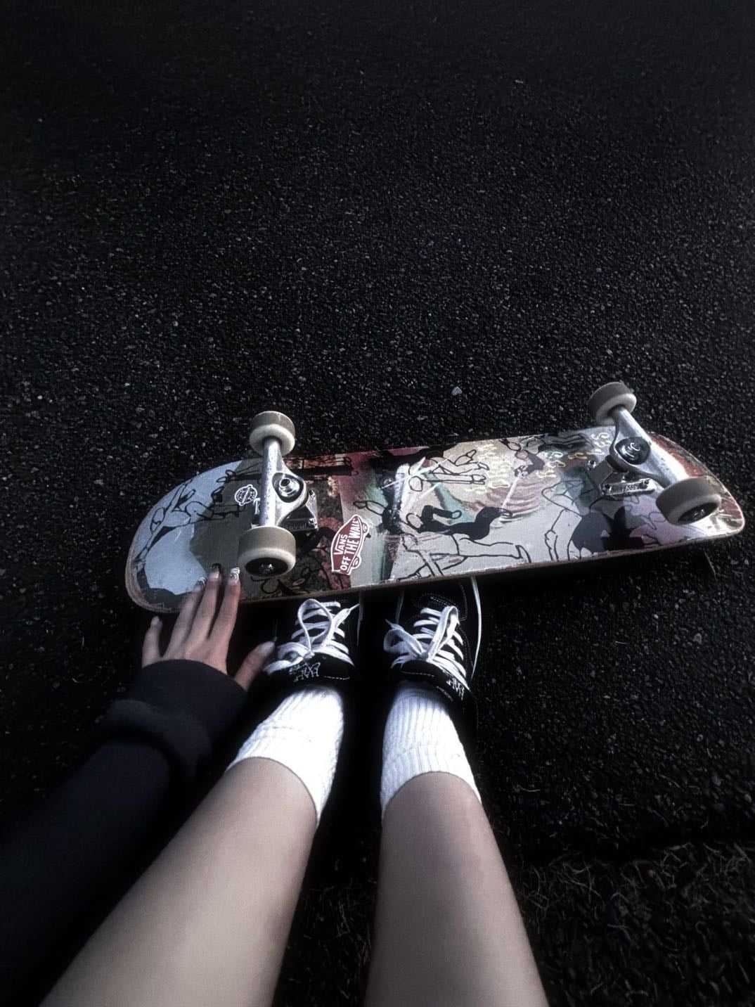 skate boarding