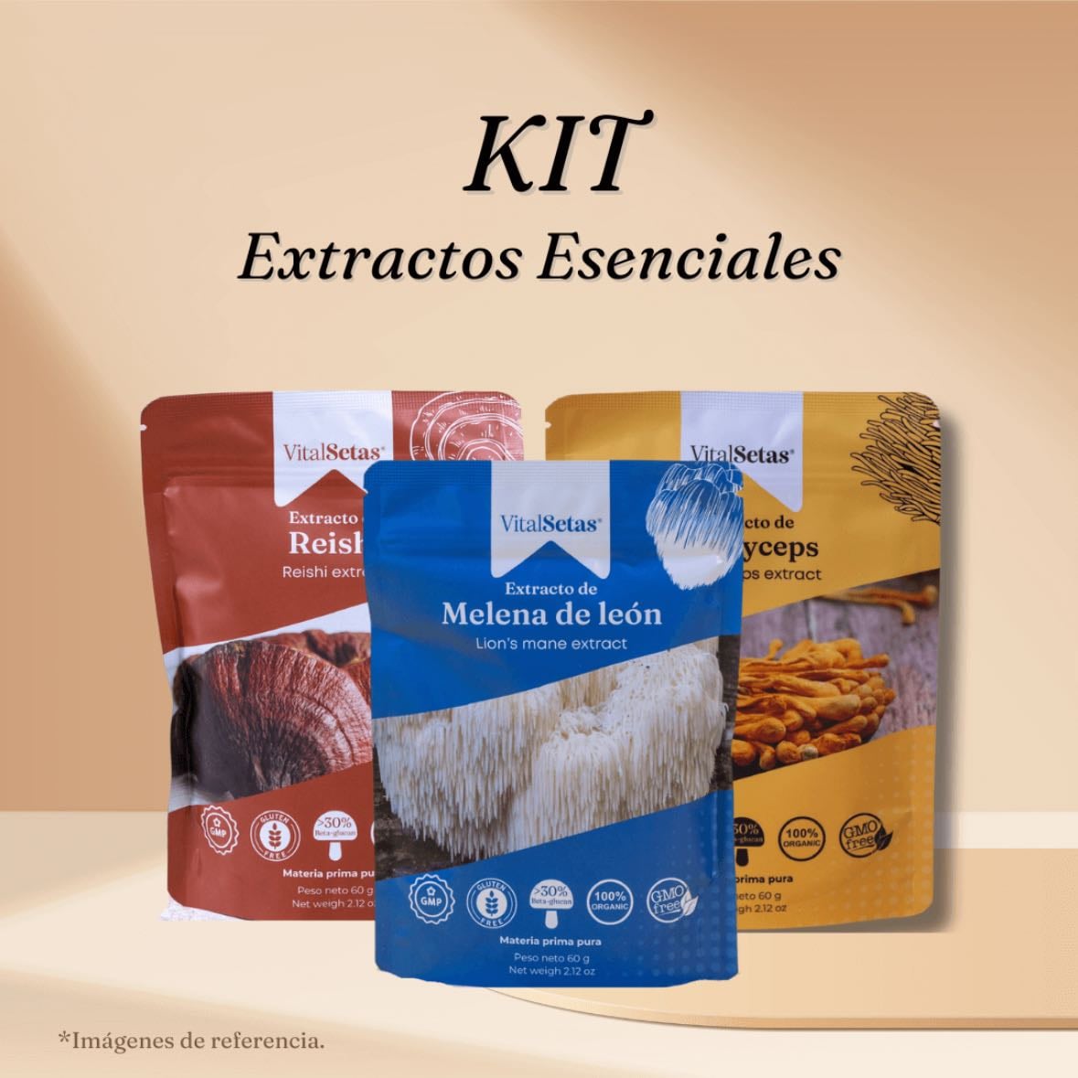 Kit extractos esenciales- VitalSetas - 242.000