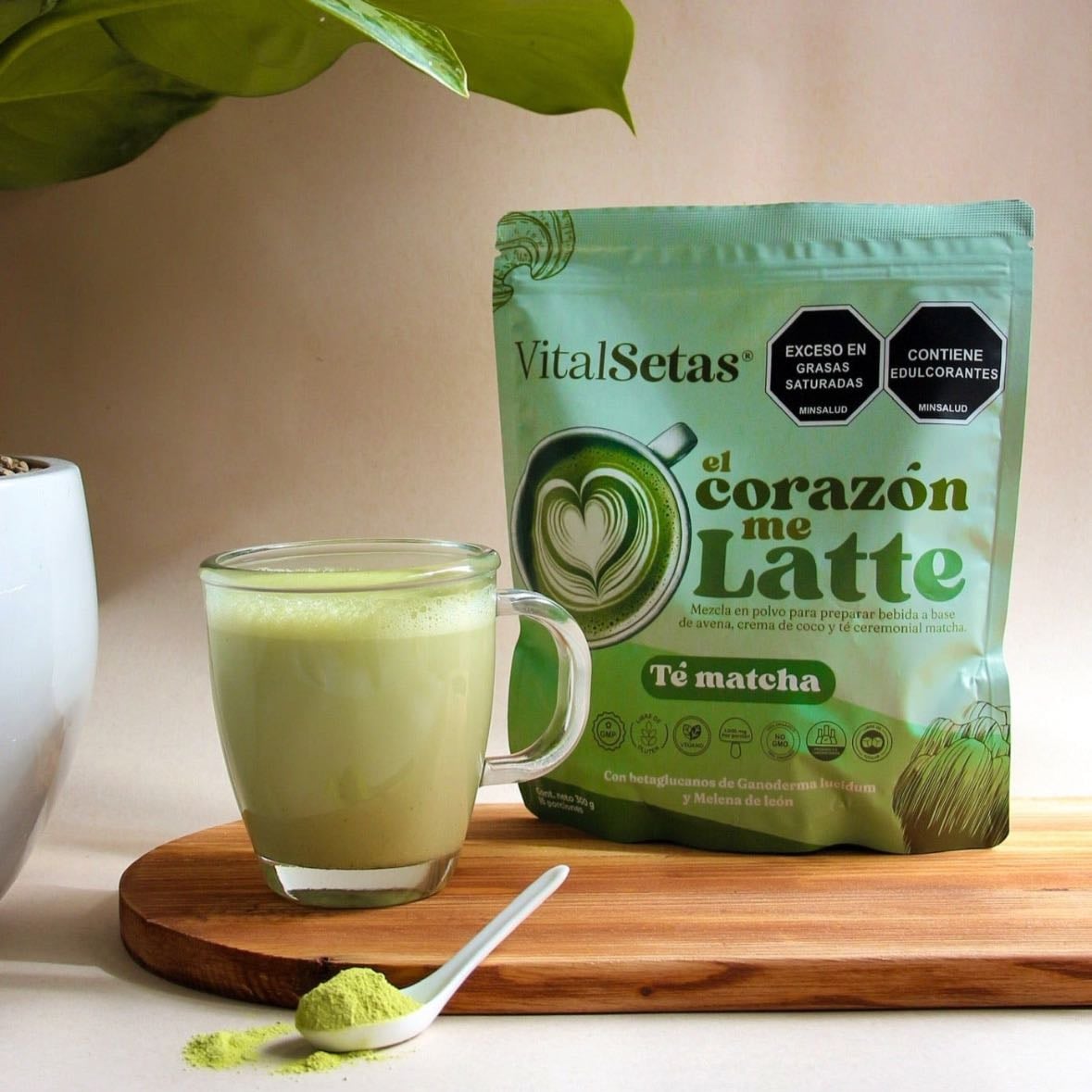 El corazón me latte- Matcha - Vital setas- Hongos funcionales
300 gr 126.900