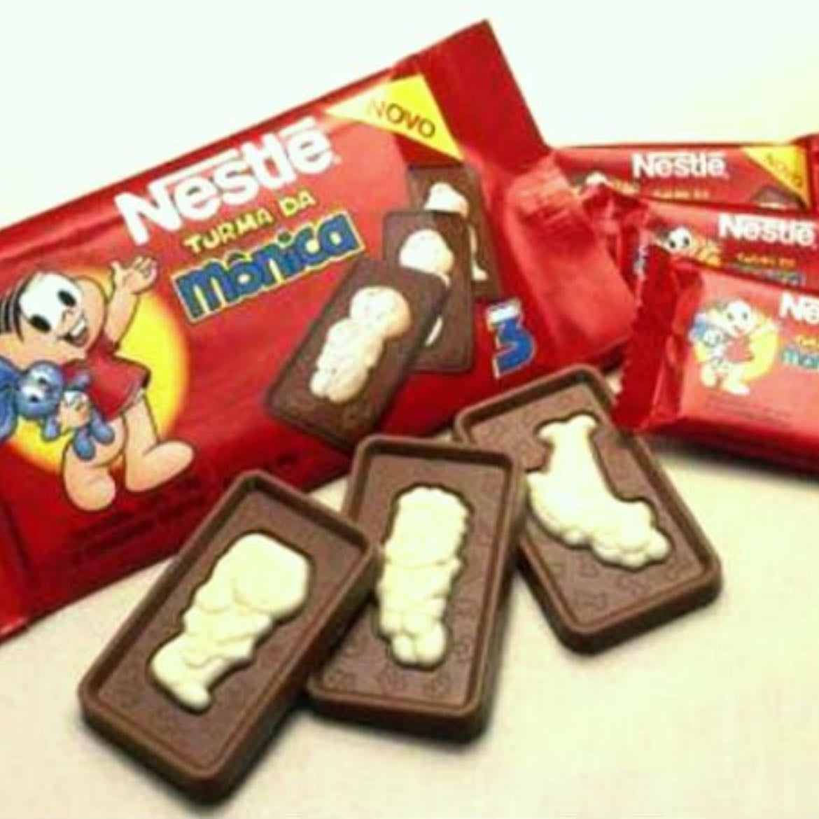 Chocolate turma da mônica