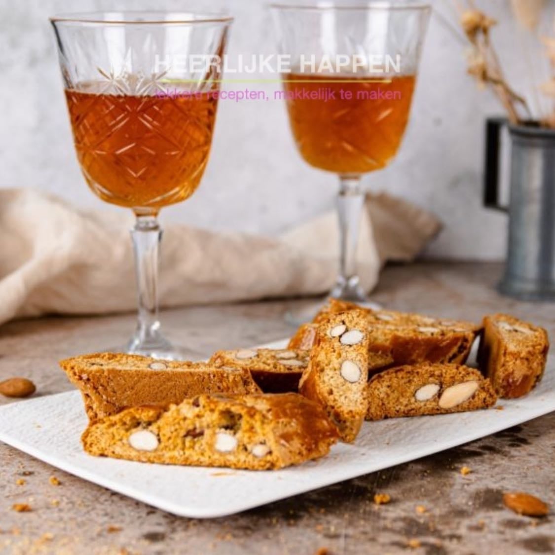 Vinsanto met koekjes
