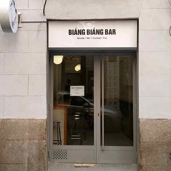 Biang Biang Bar - Noodles artesanos y bien gruesos.