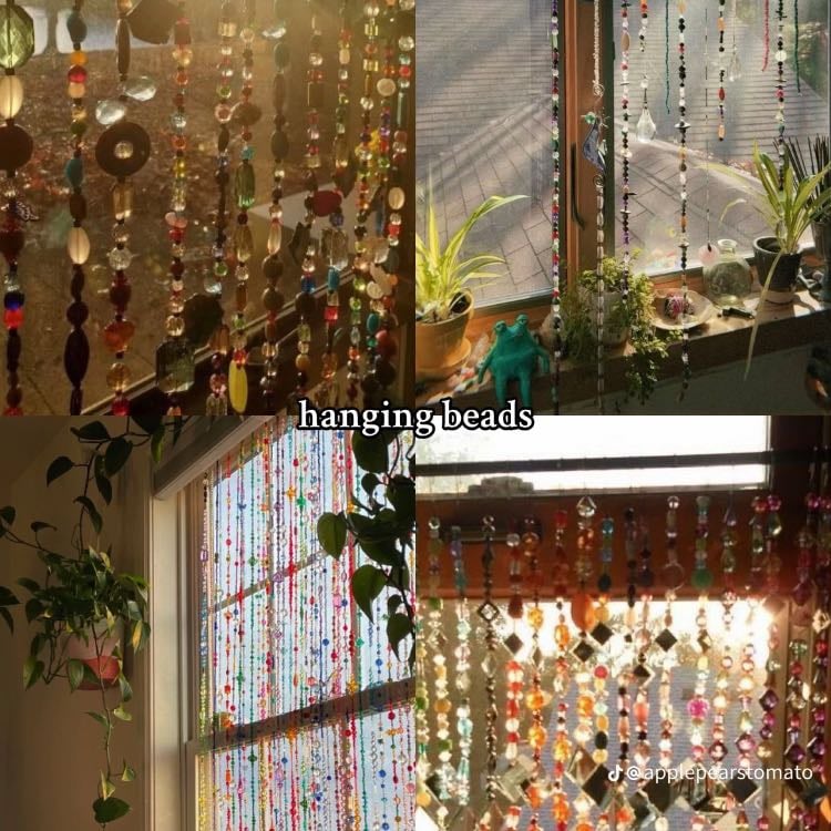 hanging beads